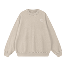 prayer over fear, sweatshirt, apricot