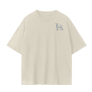 he left the 99, apricot t-shirt