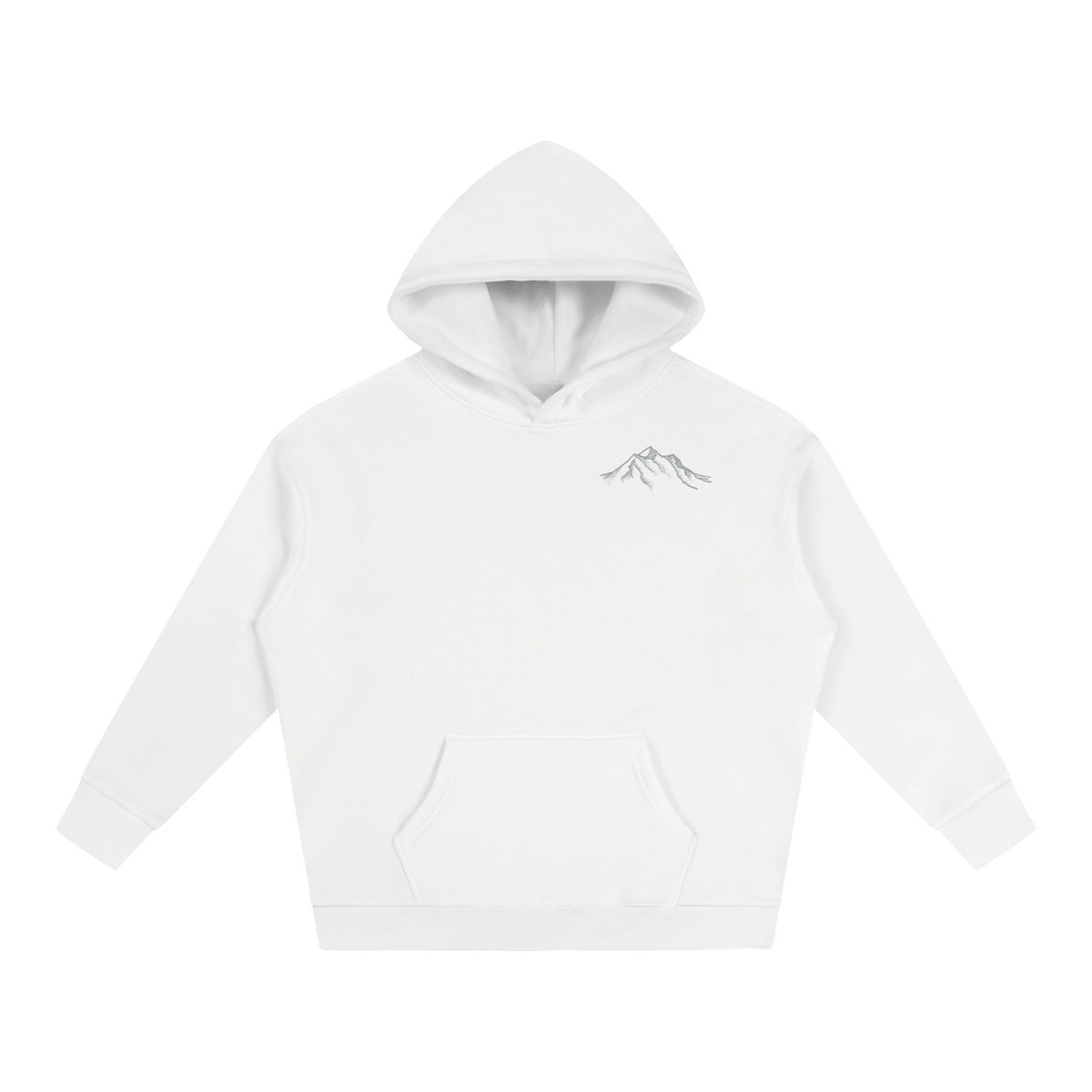 Lift My Eyes To The Hills - Oversize Fleeced Hoodie