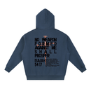 NO WEAPON FORMED -Oversized Fleece Boxy Hoodie