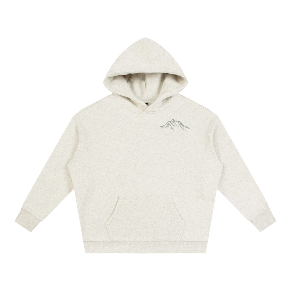 Lift My Eyes To The Hills - Oversize Fleeced Hoodie