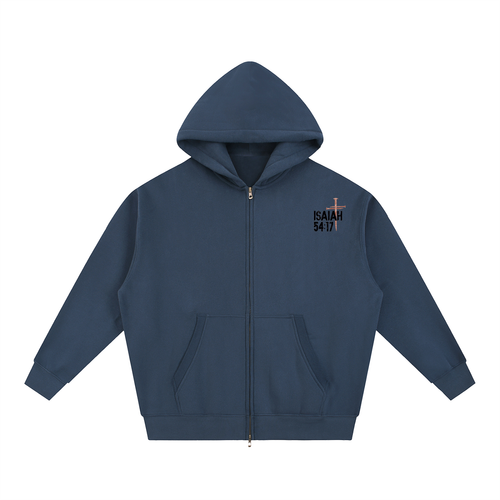 NO WEAPON FORMED -Oversized Fleece Boxy Hoodie