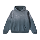 His way is better, hoodie, gray blue