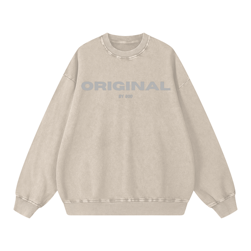Original by God, beige sweatshirt