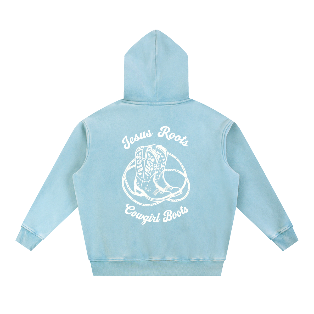 Jesus Roots & Cowgirl Boots - Oversize Hoodie