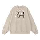 God is good sweatshirt, apricot