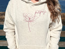 created for a purpose hoodie, heathered cream