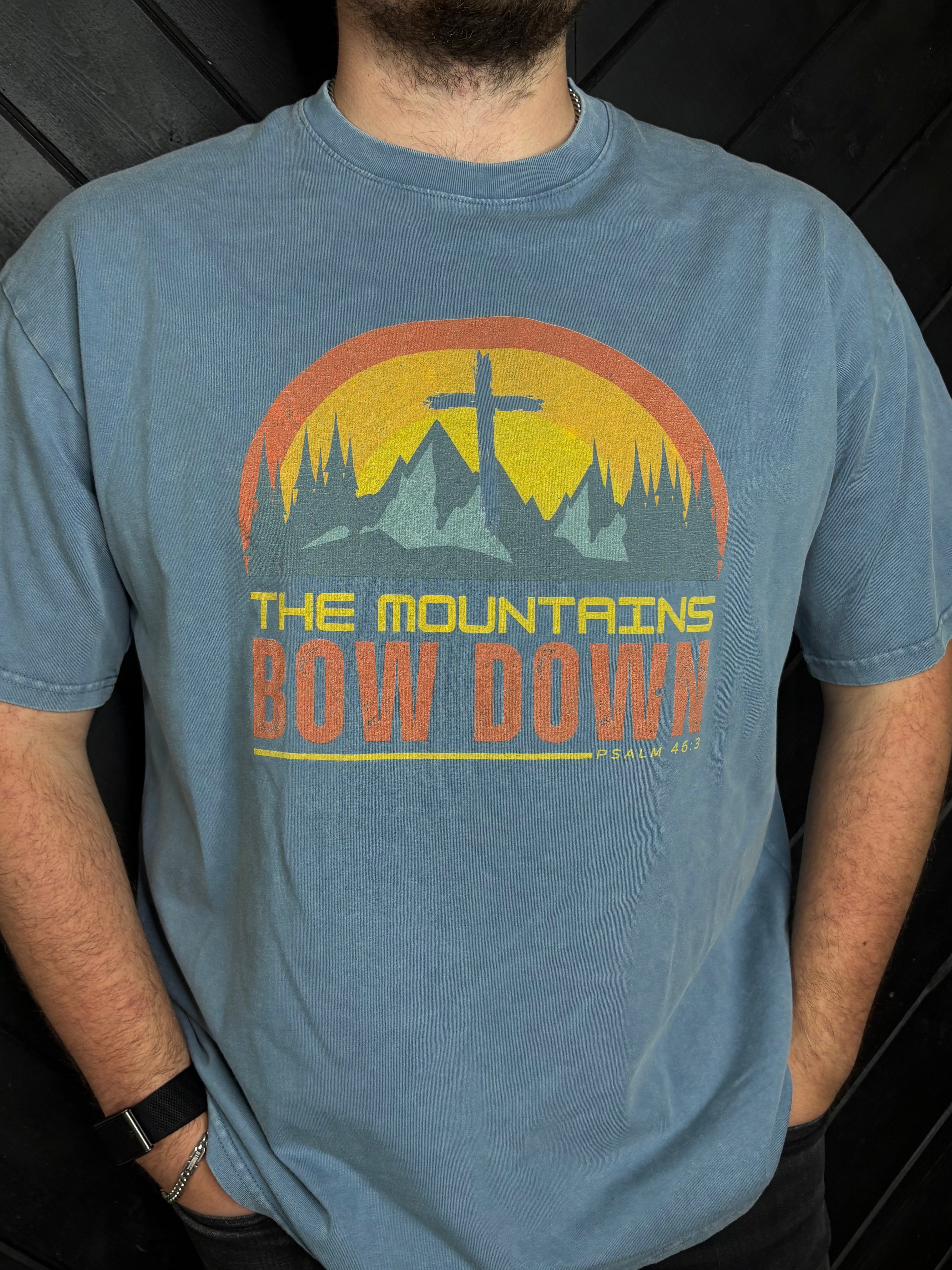 Mountains Bow Down - Blue