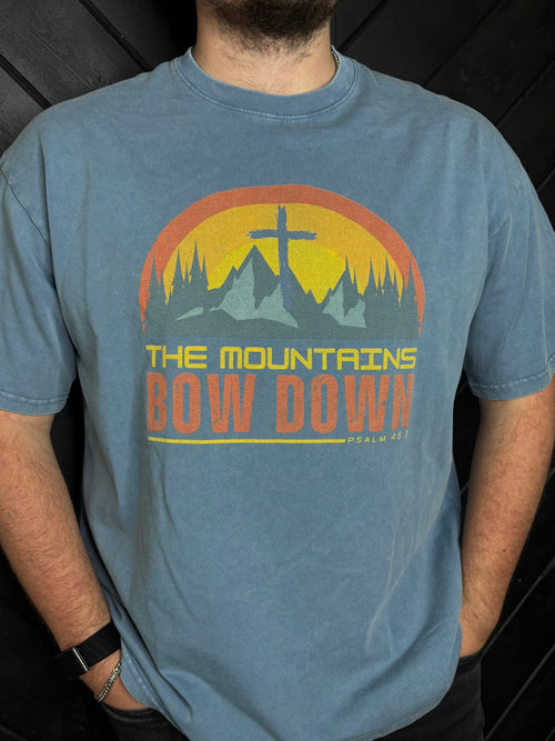 Mountains Bow Down - Blue