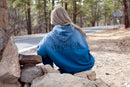 Stronger than the storm hoodie, blue
