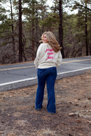 prayer over fear, sweatshirt, cream