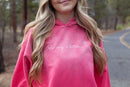 His way is better, hoodie, pink