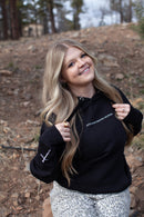 Lets make heaven crowded hoodie, black