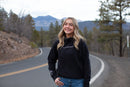 Lets make heaven crowded hoodie, black
