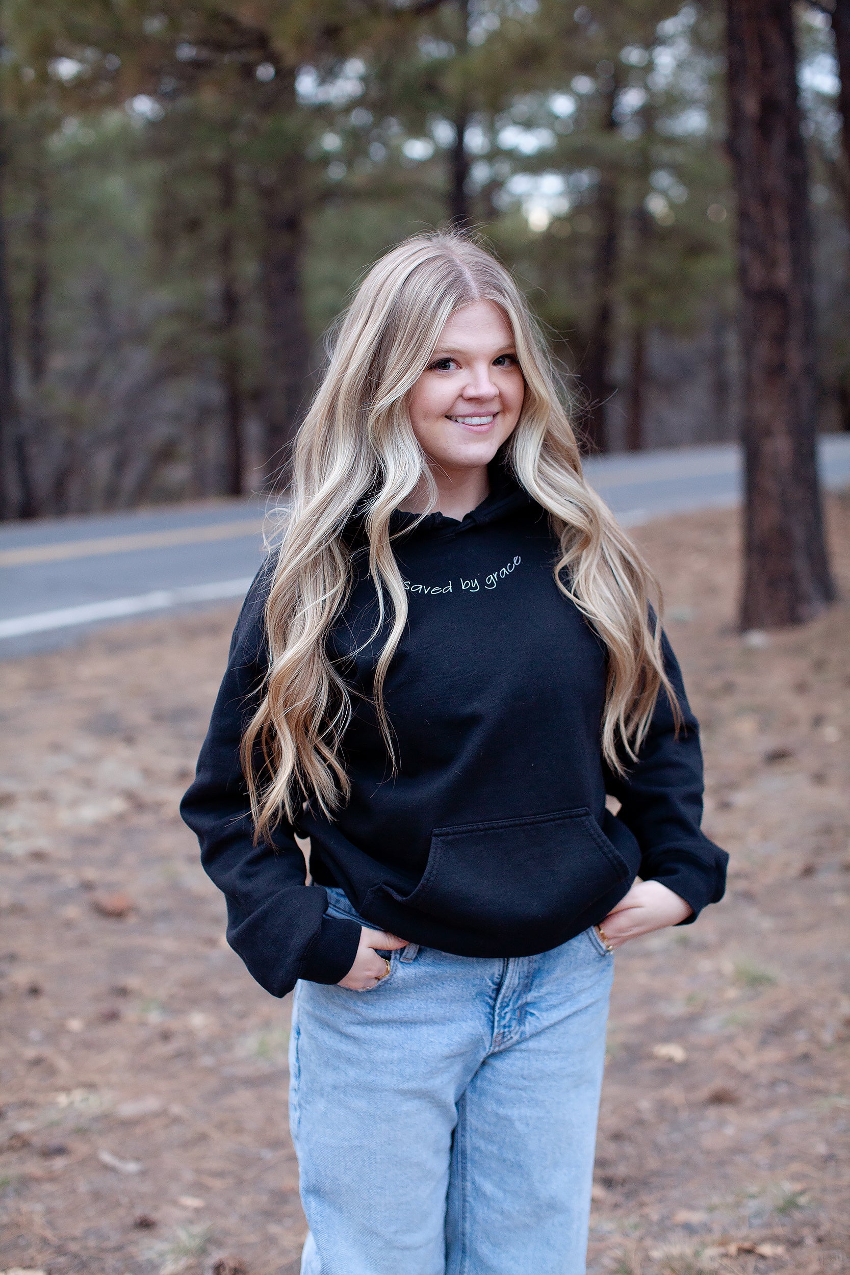 Saved By Grace  (Unisex Hoodie)