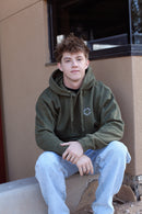 still a mess still chosen, hoodie, green