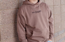 his strength over my weakness, hoodie, brown