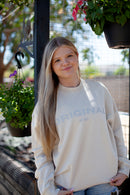 Original by God, beige sweatshirt