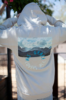his grace covers all hoodie, cream