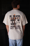 Isaiah 54:17, No weapon formed against me shall prosper shirt, apricot shirt