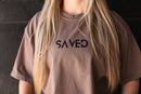SAVED t-shirt, brown