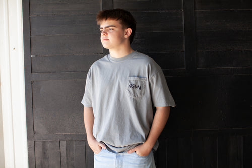 4GVN, forgiven, grey t-shirt