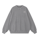 prayer over fear, sweatshirt, grey