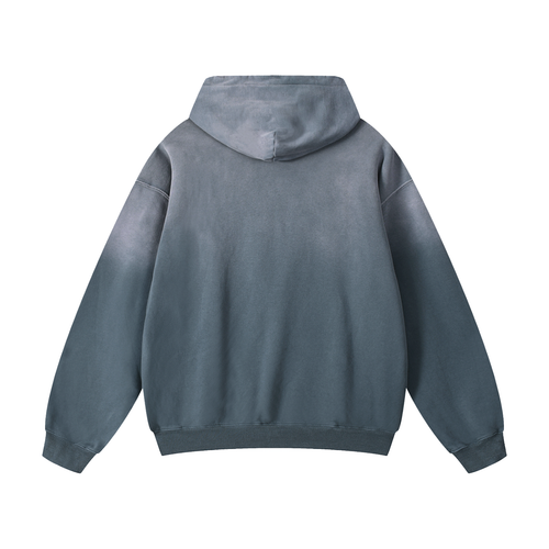 His way is better, hoodie, gray blue
