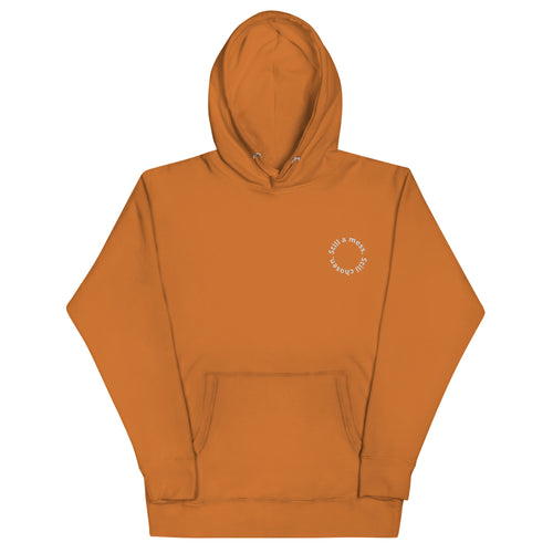 still a mess still chosen, hoodie, orange