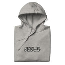 Jesus, The way the truth the life, hoodie, heathered gray