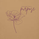 created for a purpose hoodie, khaki