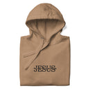 Jesus, The way the truth the life, hoodie, brown