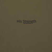 His Strength over my weakness