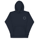 still a mess still chosen, hoodie, navy