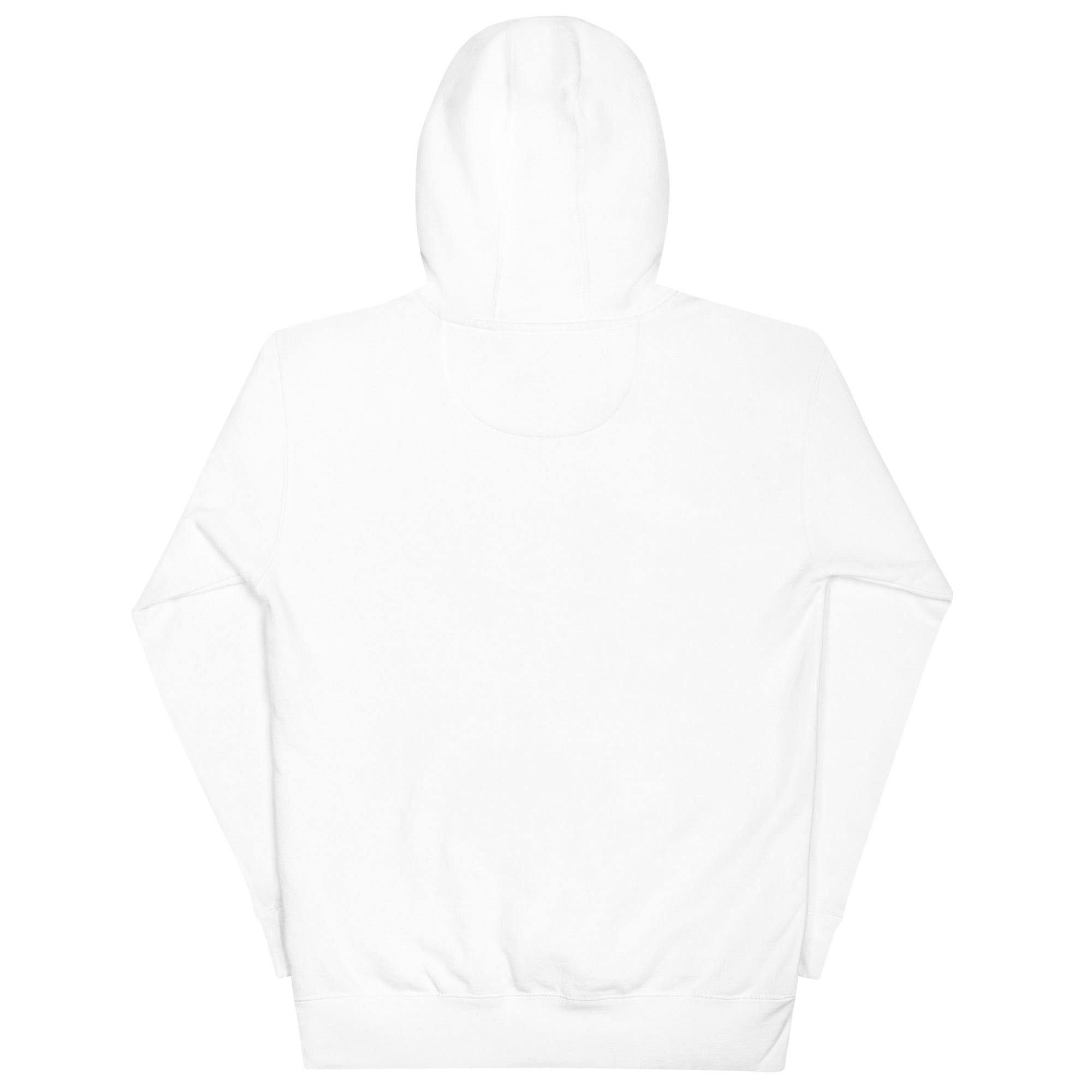red letter hoodie, nail cross, white 