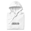 Jesus, The way the truth the life, hoodie, white