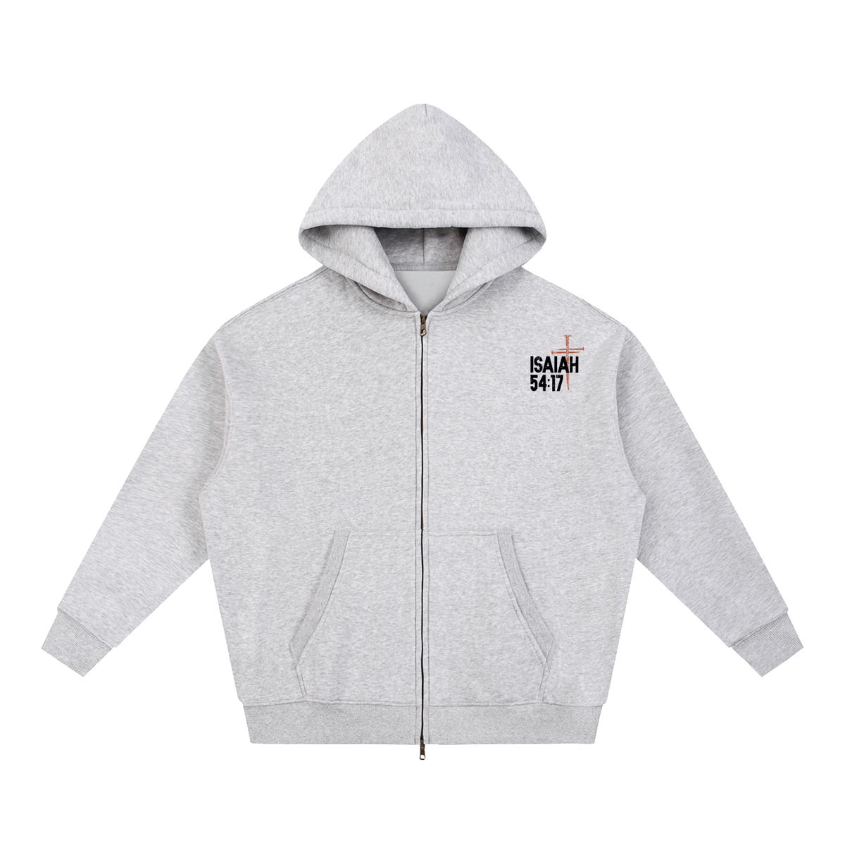 NO WEAPON FORMED -Oversized Fleece Boxy Hoodie