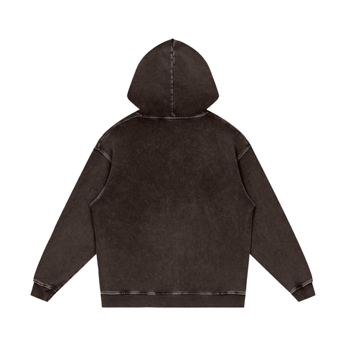 simply the cross hoodie, brown