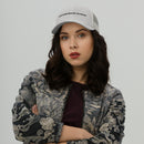 lets make heaven crowded trucker hat, cap, white