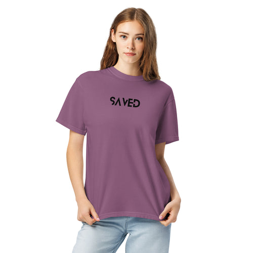 SAVED t-shirt, berry