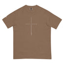 The way the truth the life, cross, t-shirt, brown