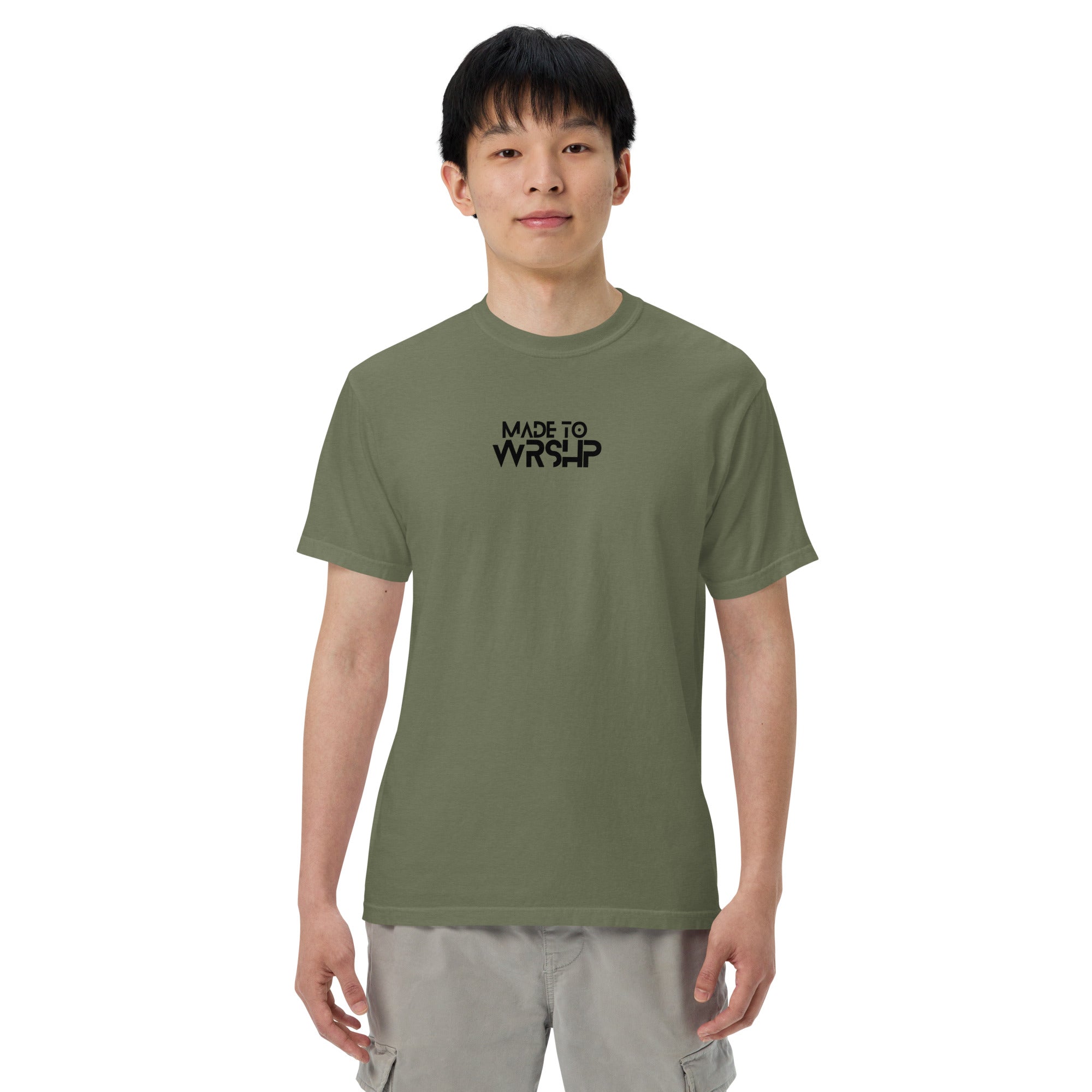 Made to worship t-shirt, green