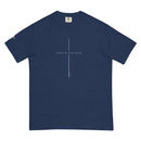 The way the truth the life, cross, t-shirt, navy