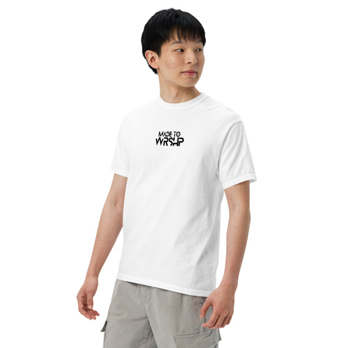 Made to worship t-shirt, white