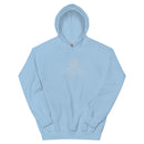 walkin in faith, walking in faith, 2 Corinthians 5:7, hoodie, light blue