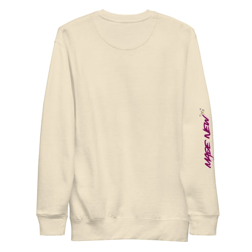 He makes all things new, sweatshirt, cream