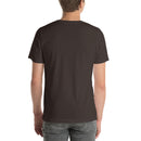 hidden cross t-shirt, brown