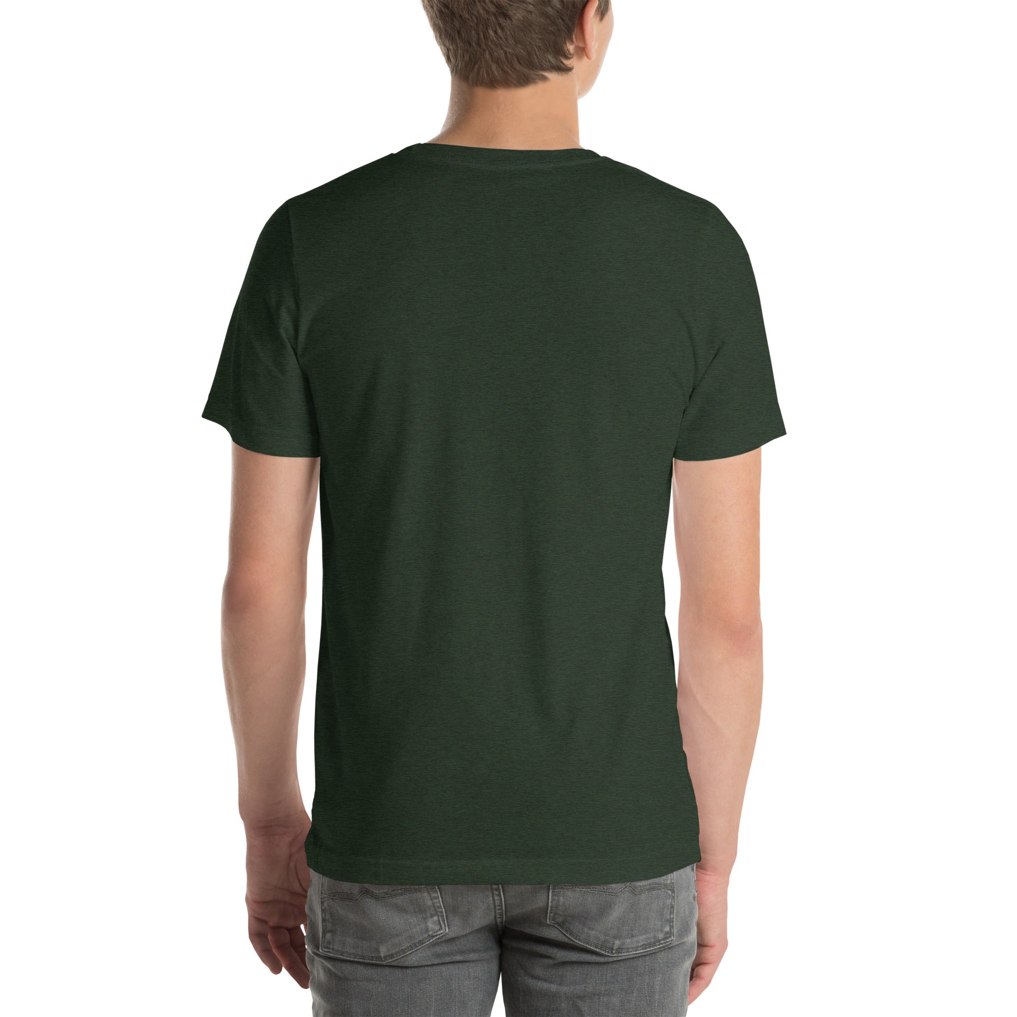 hidden cross t-shirt, green