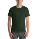 hidden cross t-shirt, green