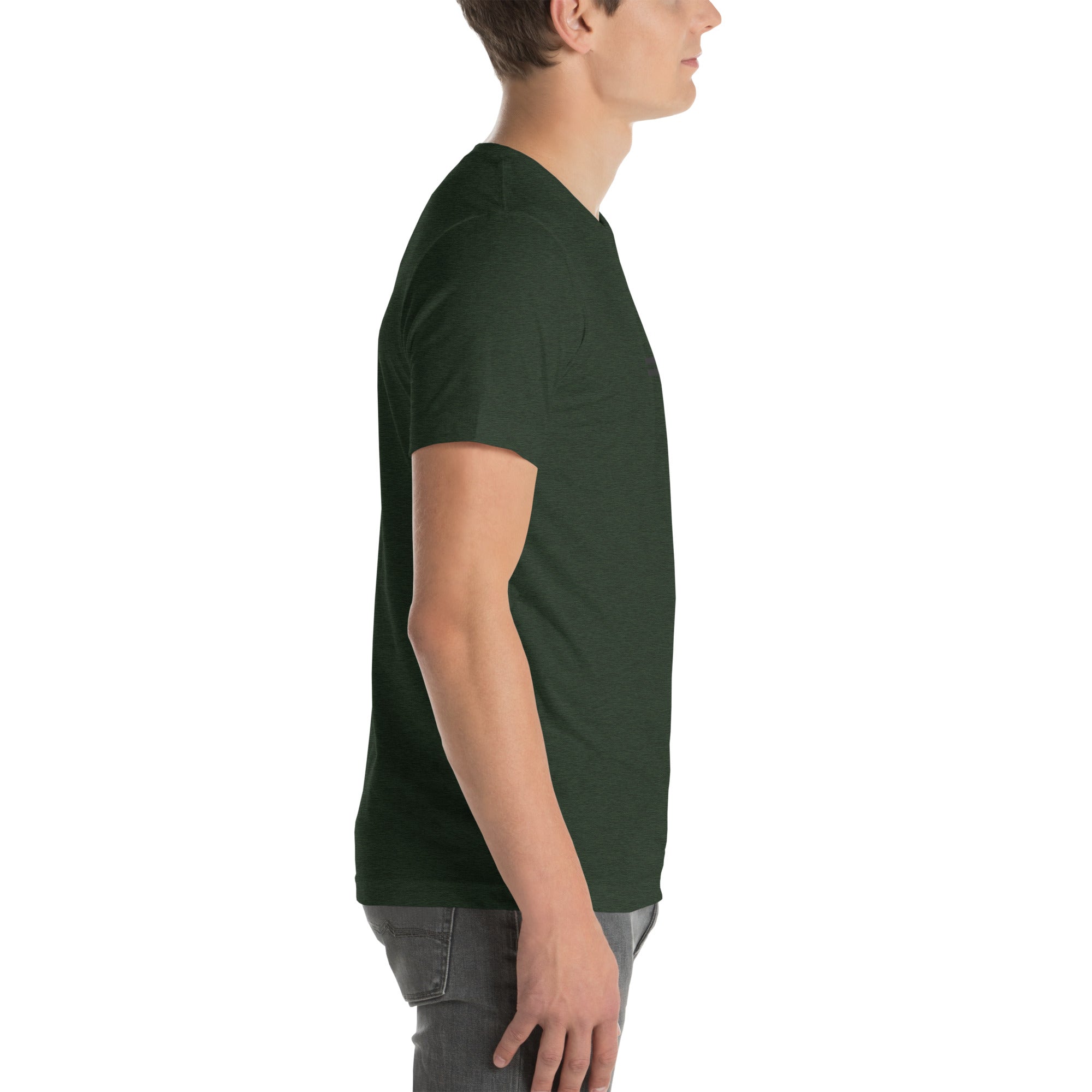 hidden cross t-shirt, green